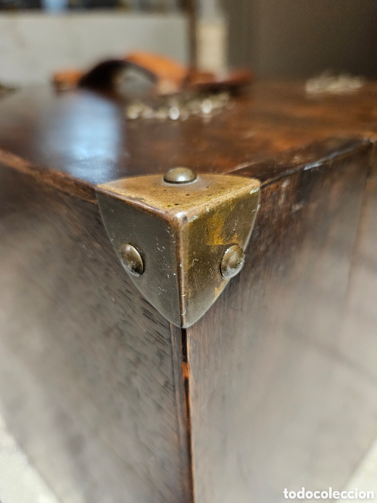 Antig&uuml;edades: ANTIGUA CAJA MADERA MATERIAL LABORATORIO - Foto 18
