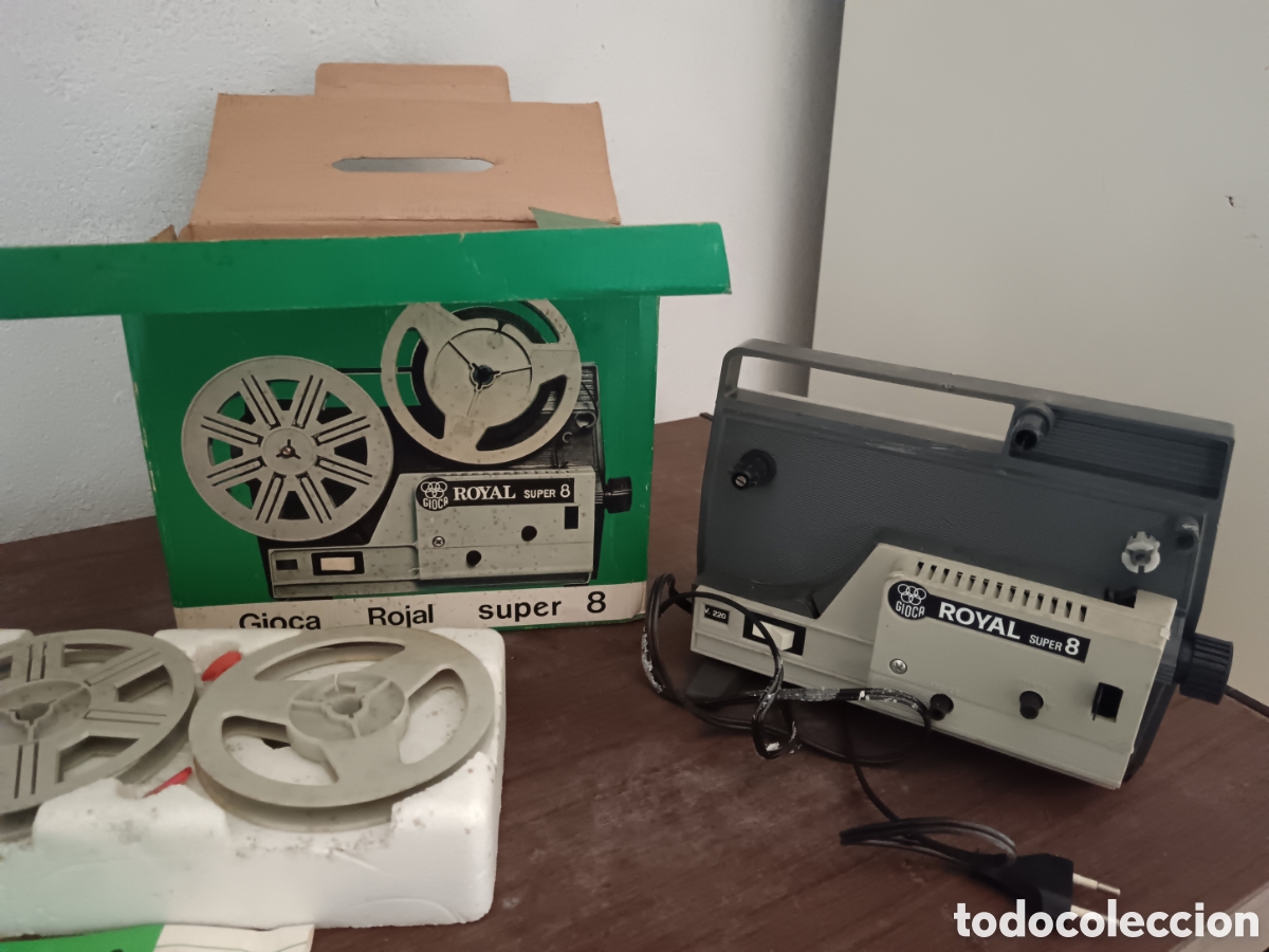 Antig&uuml;edades: Proyector super 8 GIOCA - Foto 9