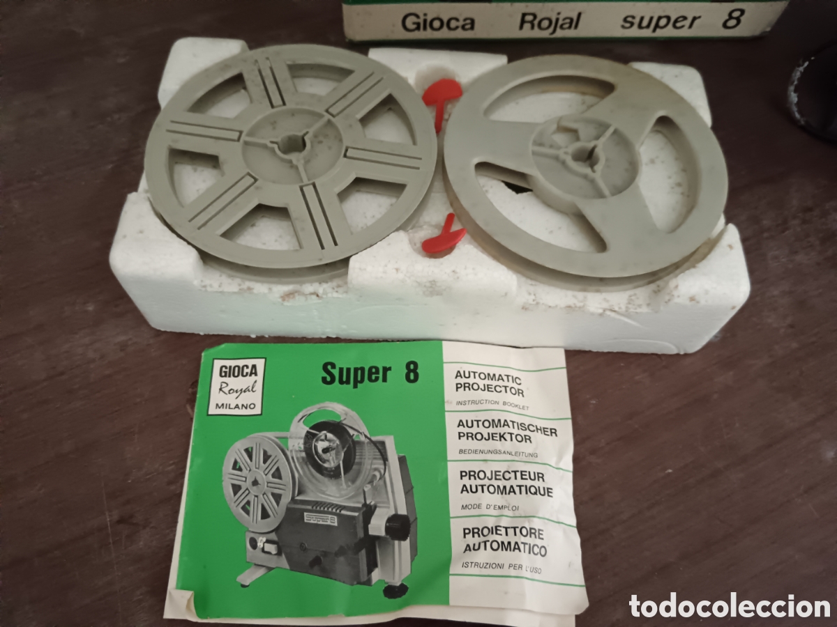 Antig&uuml;edades: Proyector super 8 GIOCA - Foto 10