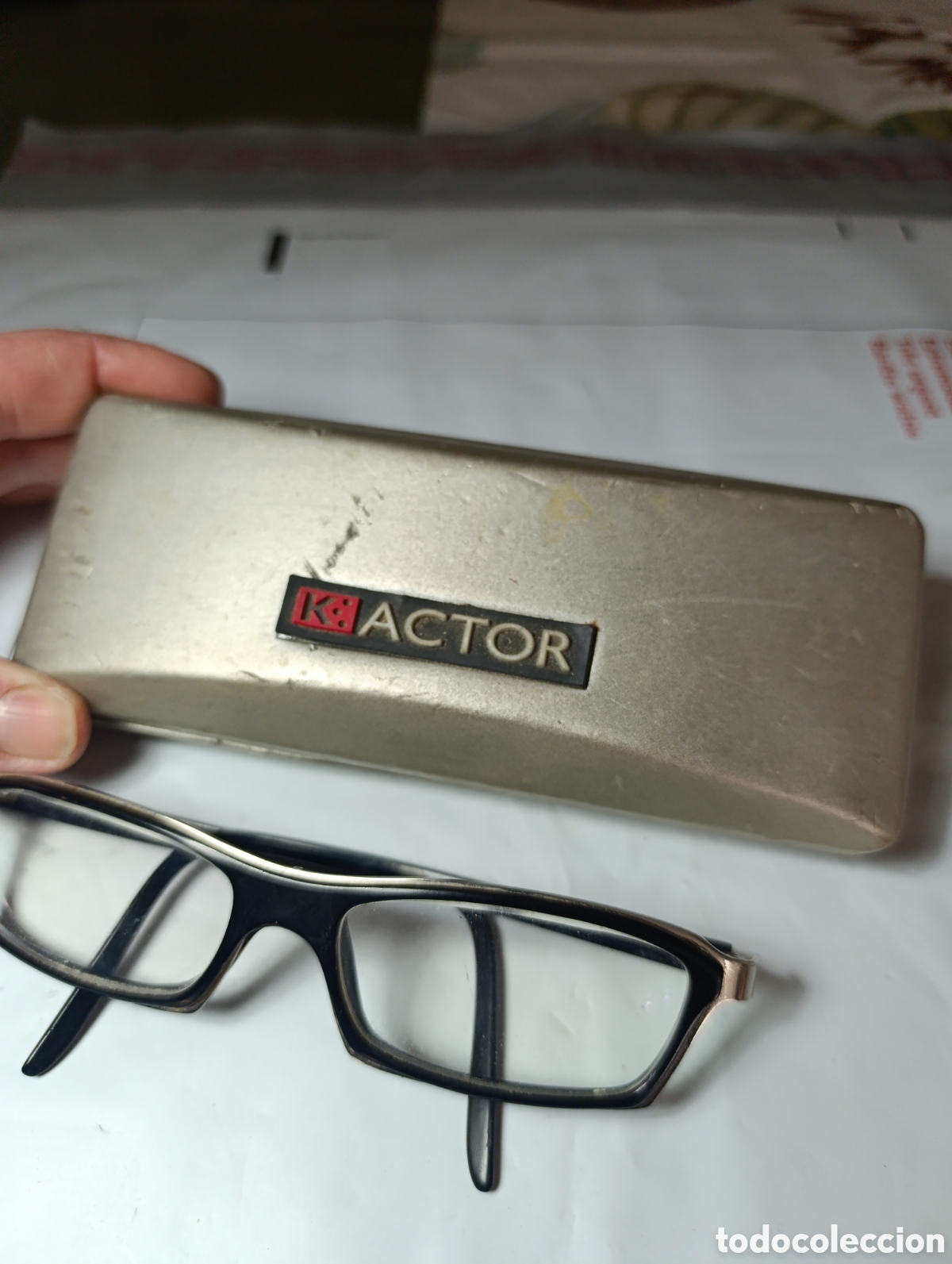 Antig&uuml;edades: GAFAS VINTAGE K ACTOR,CON SU FUNDA ORIGINAL - Foto 7