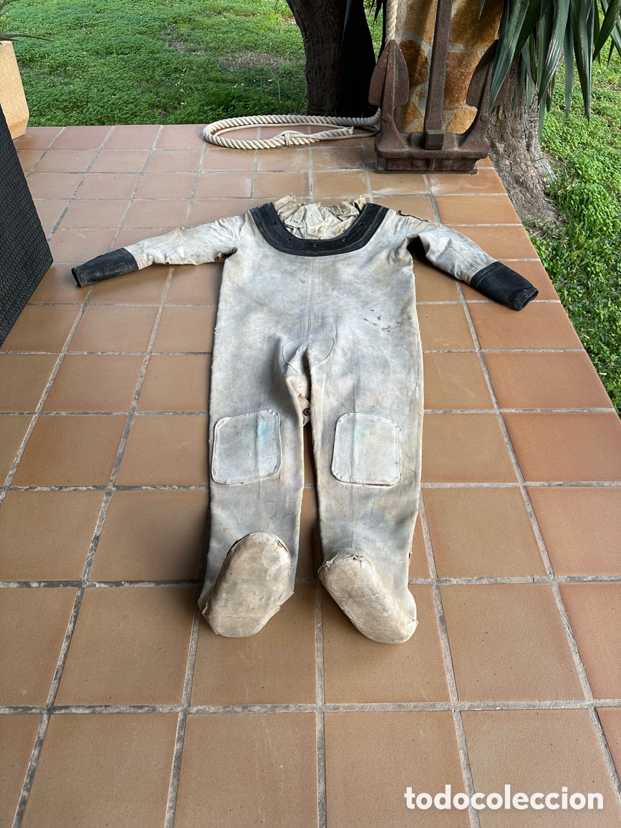 Antig&uuml;edades: Traje antiguo buzo cl&aacute;sico - Foto 2