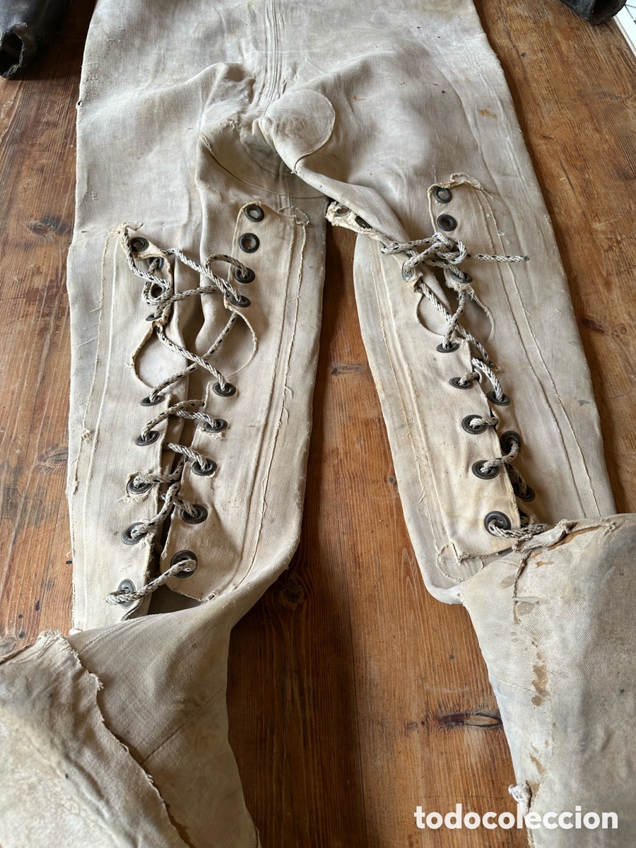 Antig&uuml;edades: Traje antiguo buzo cl&aacute;sico - Foto 7