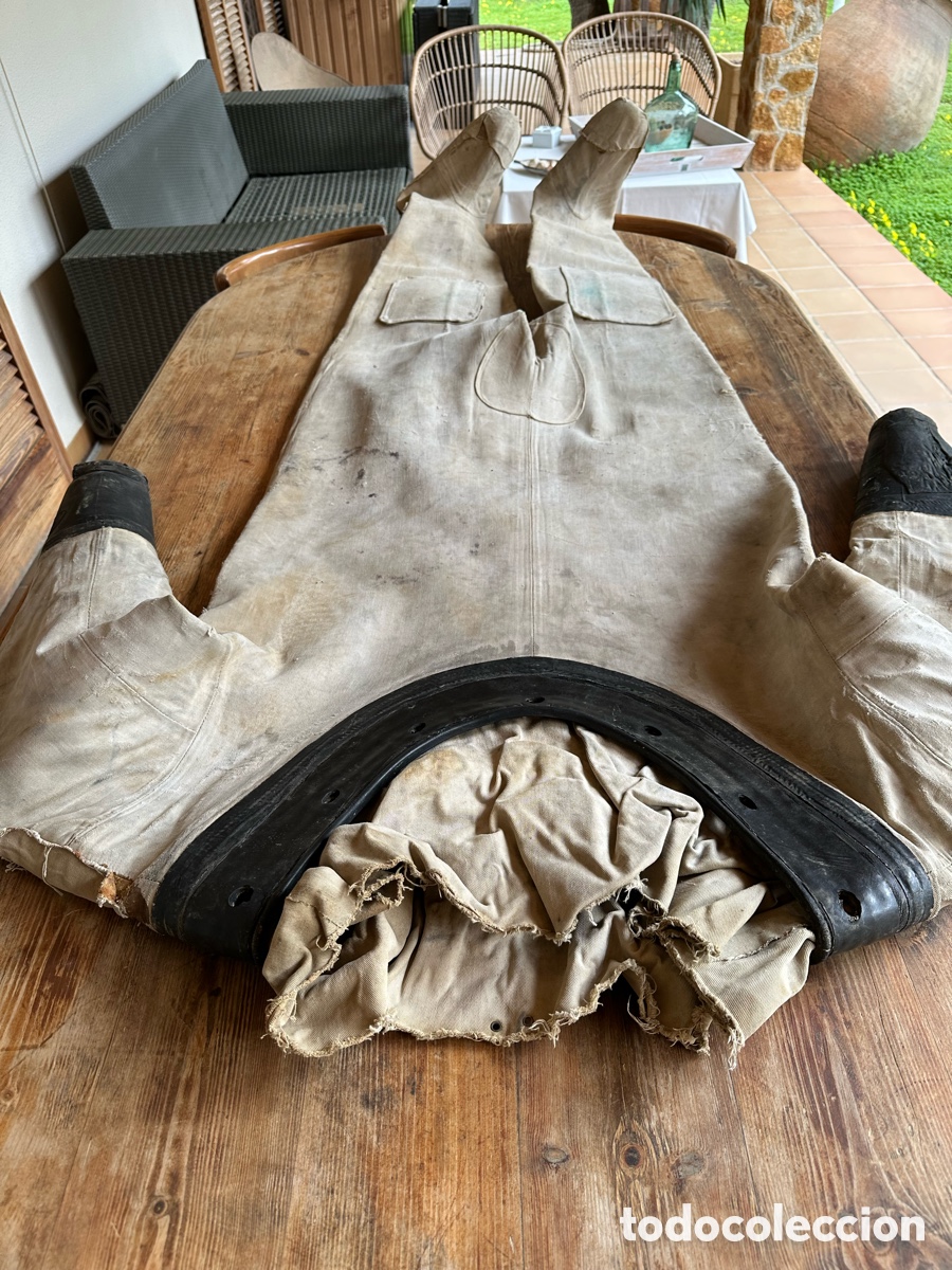Antig&uuml;edades: Traje antiguo buzo cl&aacute;sico - Foto 13
