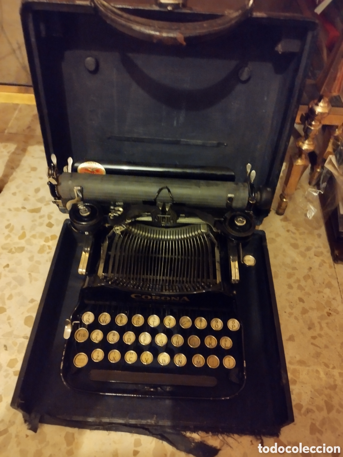 Antig&uuml;edades: Maquina de escribir corona - Foto 1