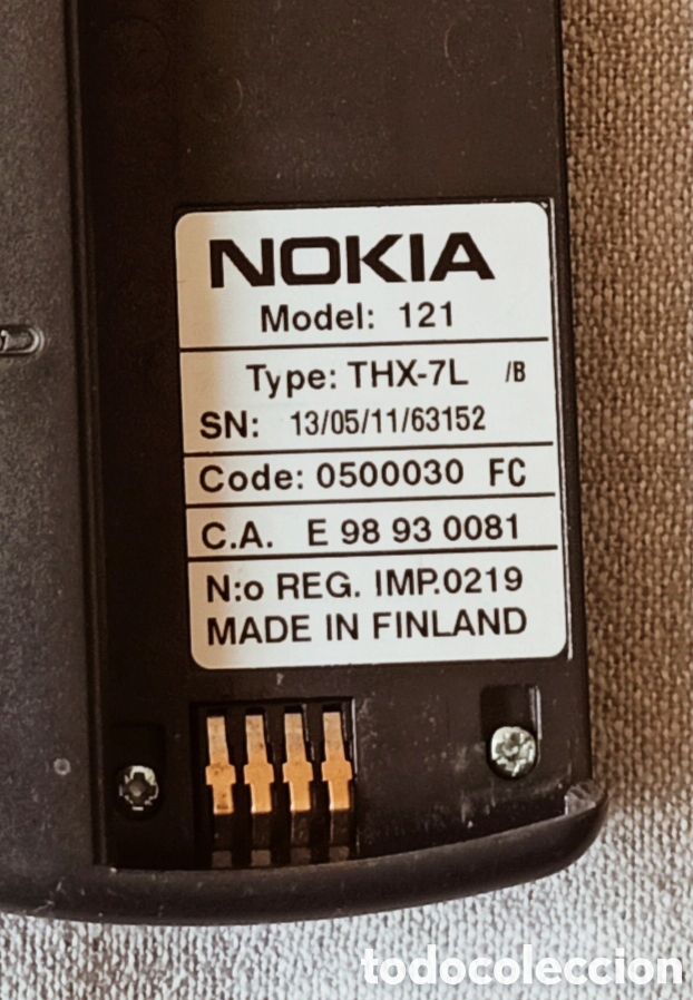 Tel&eacute;fonos: Tel&eacute;fono Nokia 121THX-7L - Foto 17