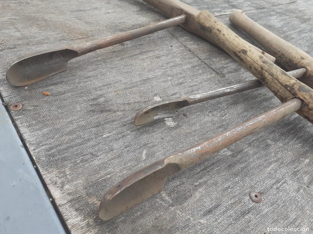 Antig&uuml;edades: Lote de cucharas de abarquero - Foto 2