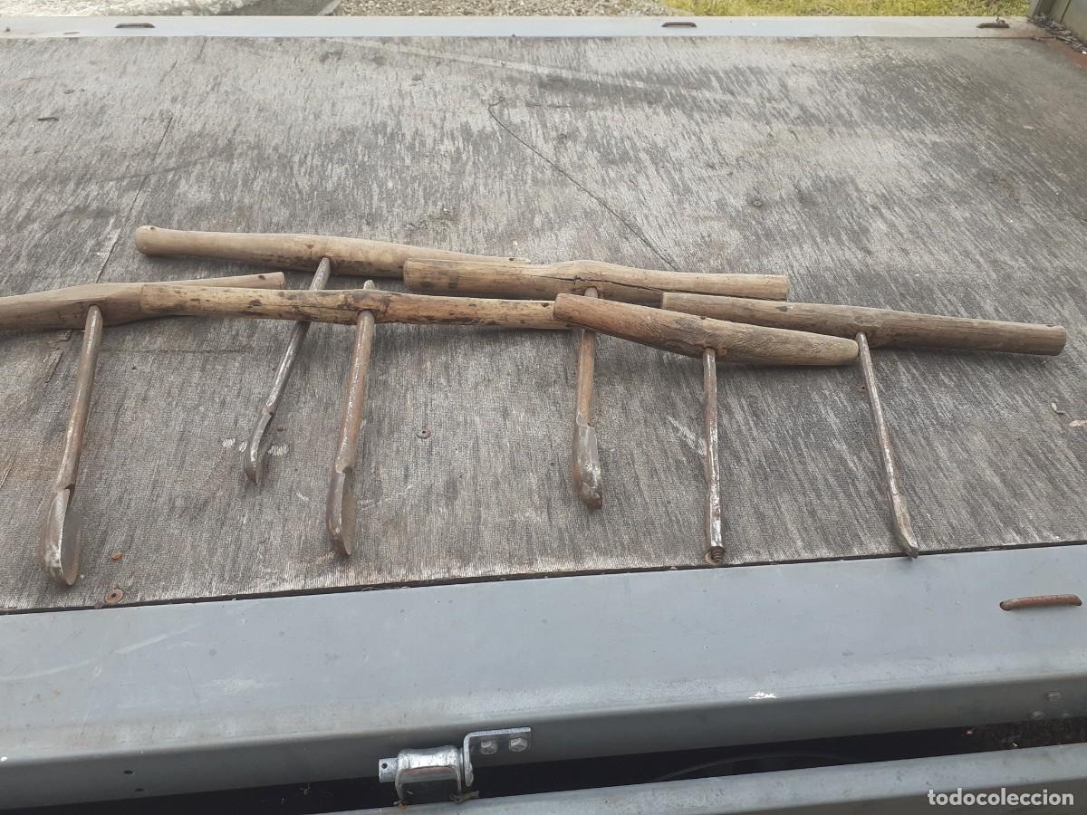 Antig&uuml;edades: Lote de cucharas de abarquero - Foto 1