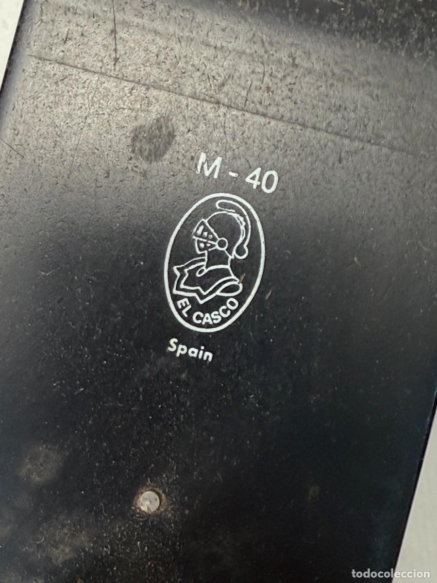 Antig&uuml;edades: Grapadora EL CASCO para cuadernillos M40 - Foto 13