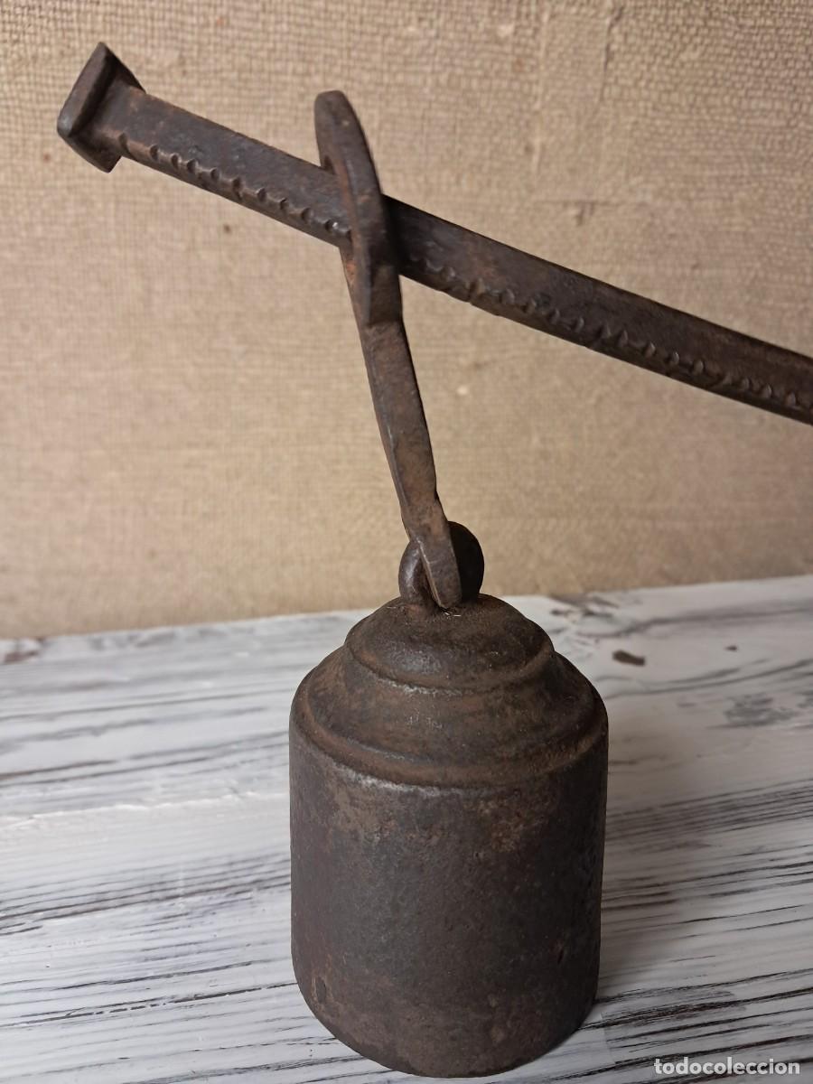 Antig&uuml;edades: BASCULA ROMANA ANTIGUA - Foto 3