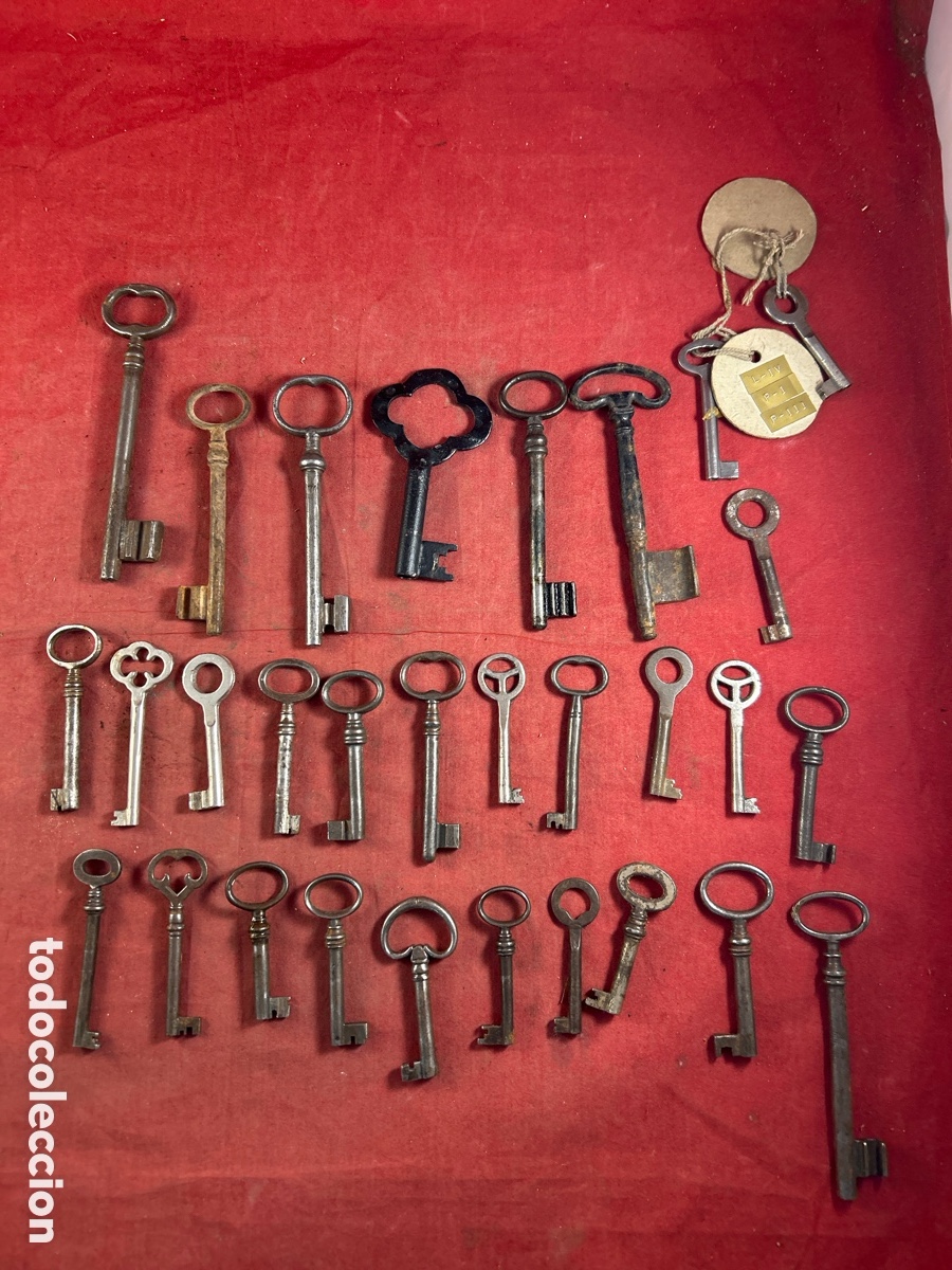 Antig&uuml;edades: LOTE DE LLAVES ANTIGUAS - Foto 1