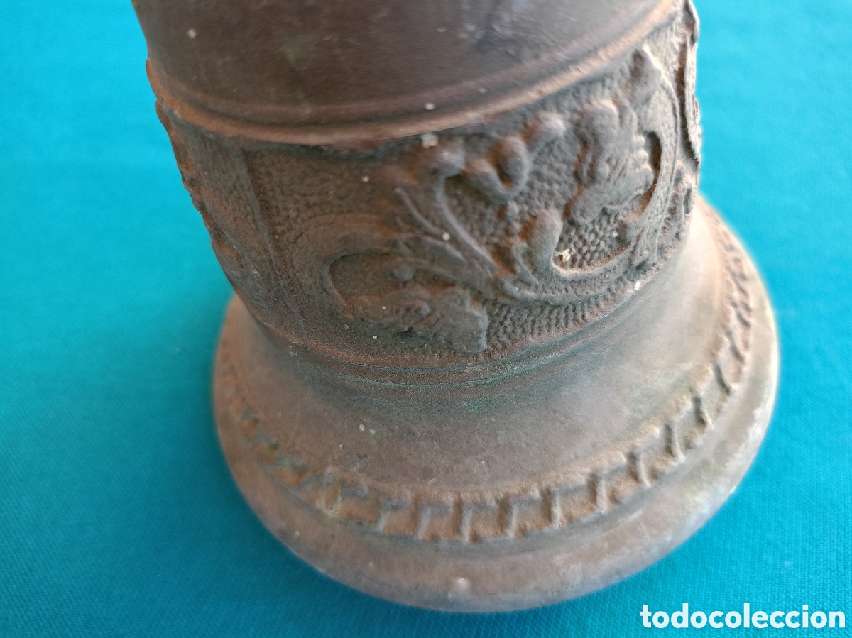 Antig&uuml;edades: CAMPANA DE BARCO EN BRONCE - Foto 2