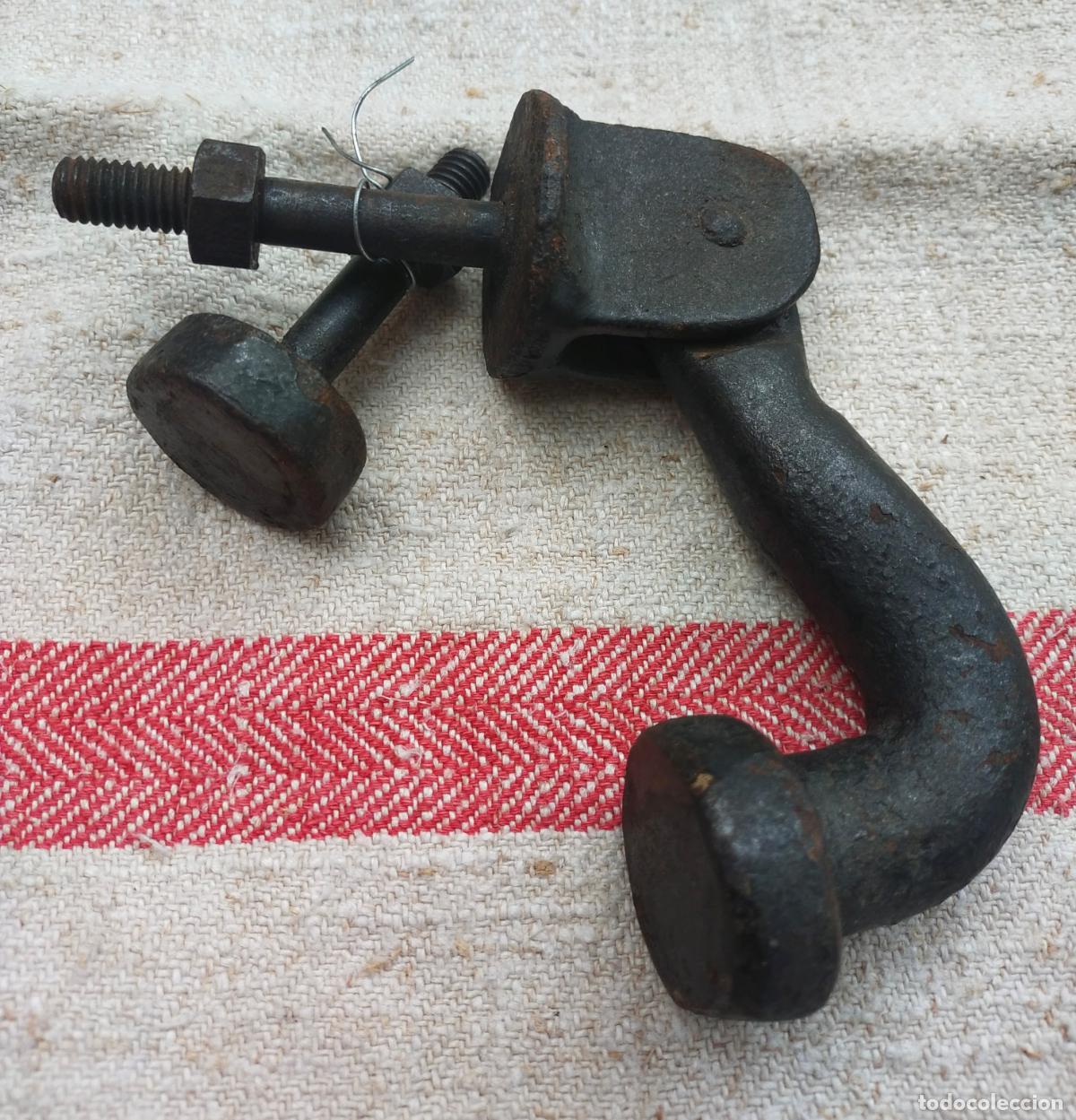 Antig&uuml;edades: ANTIGUO LLAMADOR O ALDABA DE FORJA - Foto 1