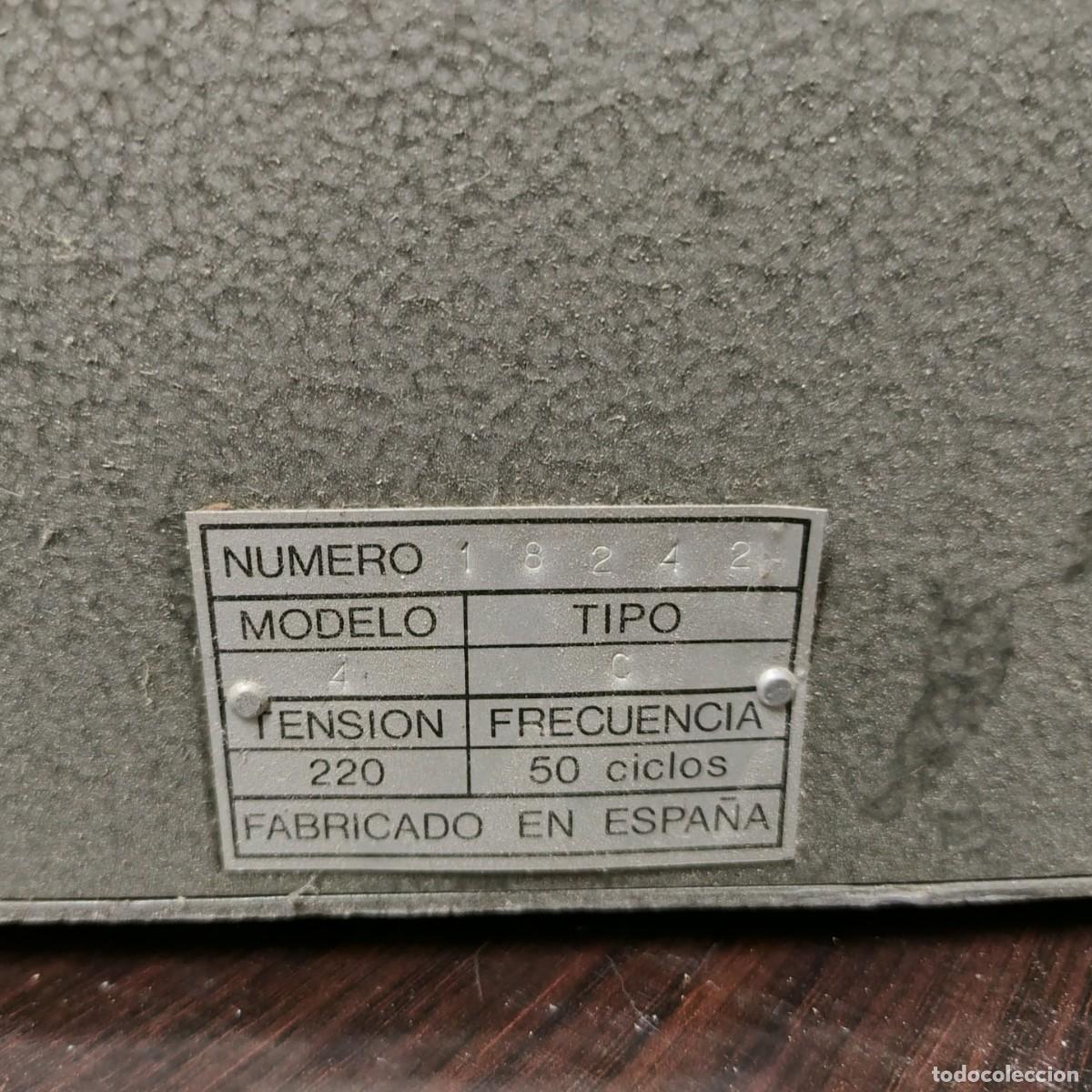 Antig&uuml;edades: MAQUINA DE FICHAR RELOJ MARCA PHUC FUNCIONA - Foto 4