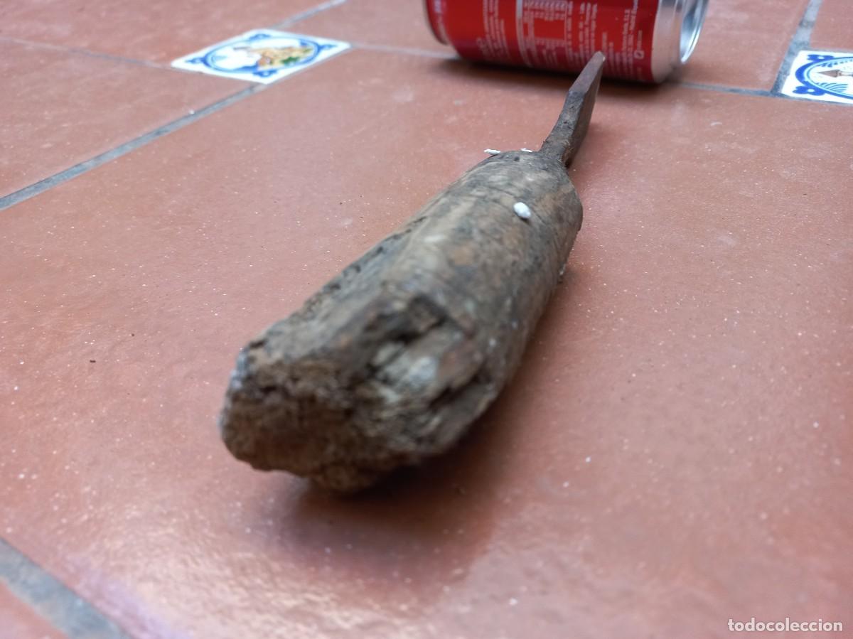 Antig&uuml;edades: antiguo formon cincel de carpintero - Foto 9
