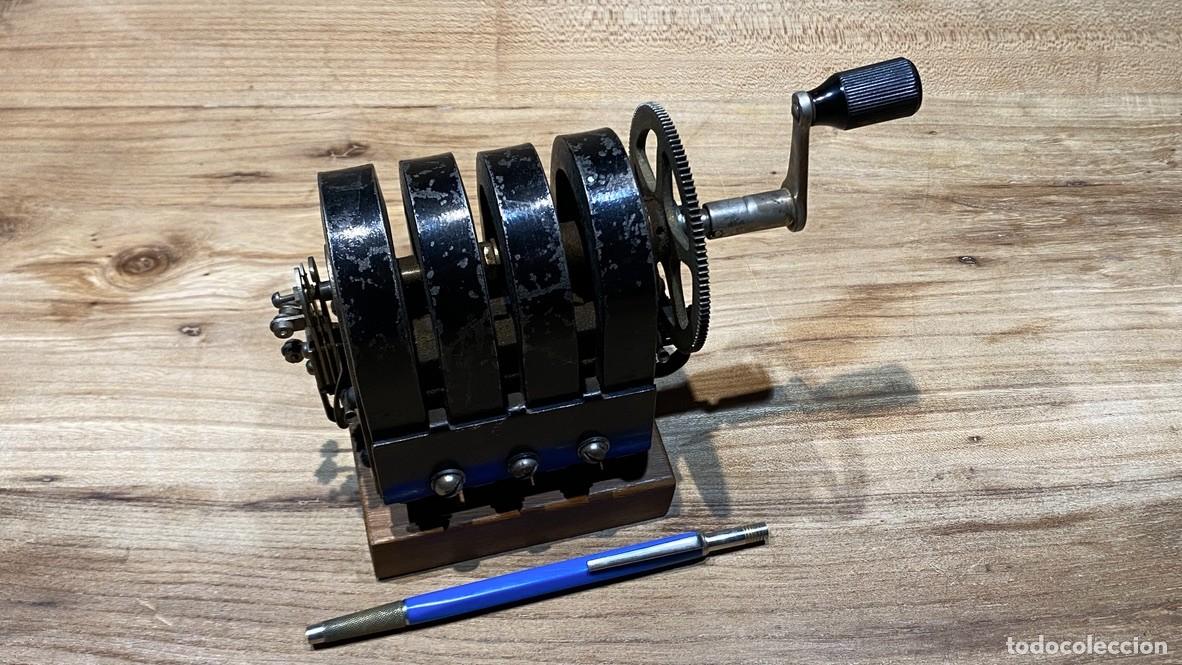 Tel&eacute;fonos: Magneto para tel&eacute;fono antiguo. Funcionando. - Foto 6