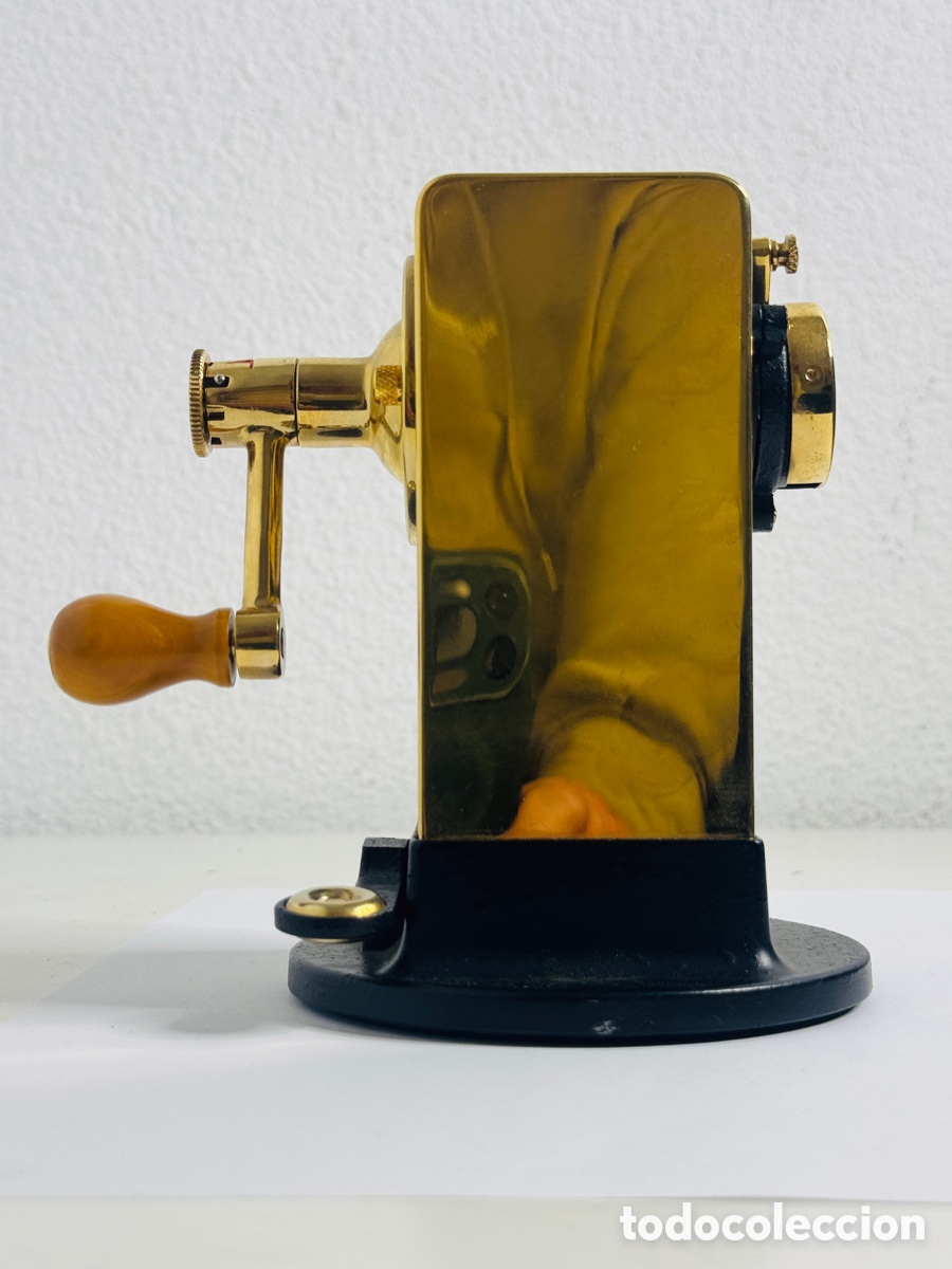 Antig&uuml;edades: Sacapuntas El Casco Eibar Oro - Foto 10