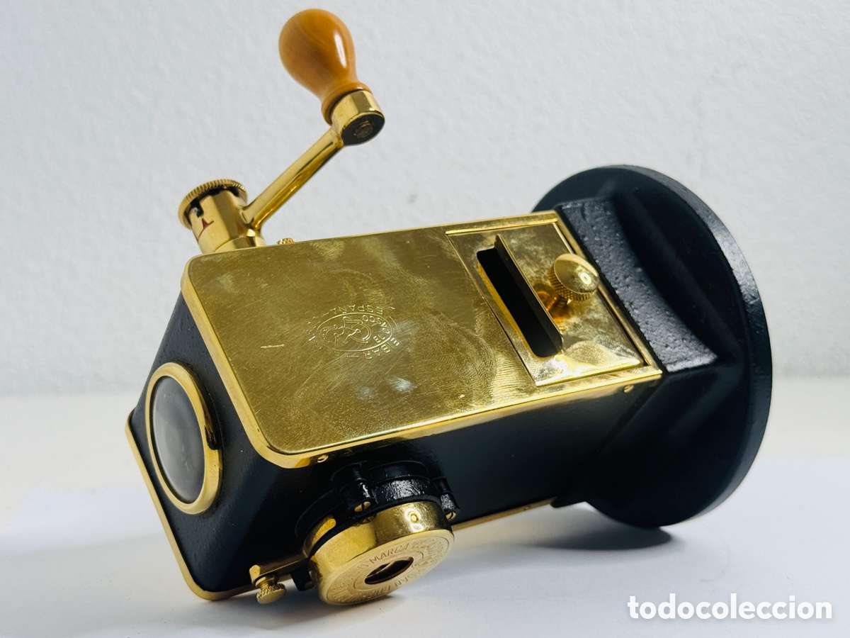 Antig&uuml;edades: Sacapuntas El Casco Eibar Oro - Foto 17