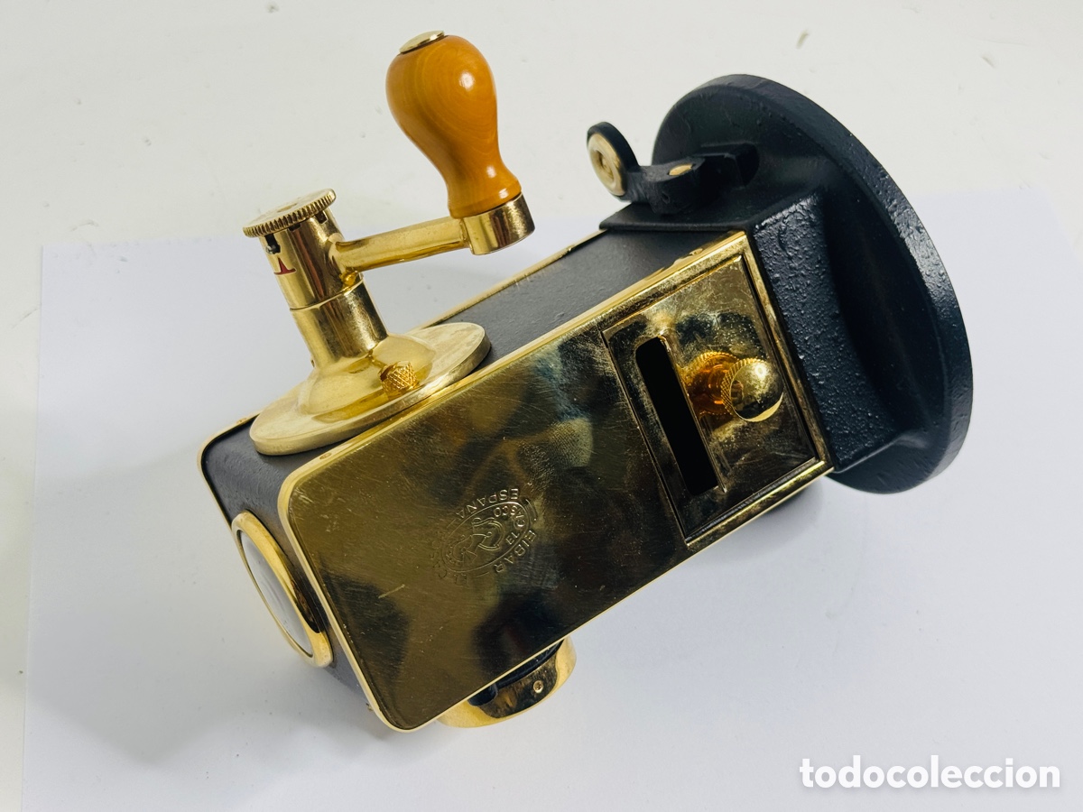 Antig&uuml;edades: Sacapuntas El Casco Eibar Oro - Foto 18