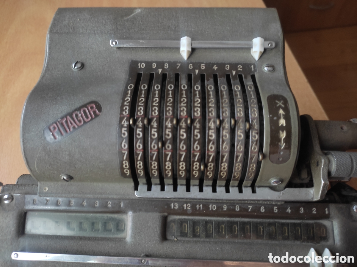 Antig&uuml;edades: Calculadora mec&aacute;nica Pitagor - Foto 3