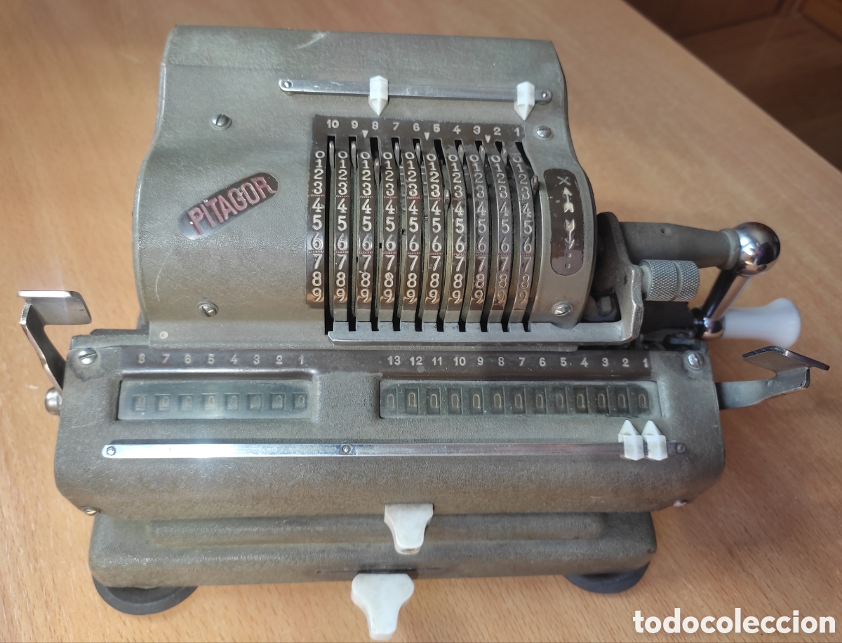 Antig&uuml;edades: Calculadora mec&aacute;nica Pitagor - Foto 10