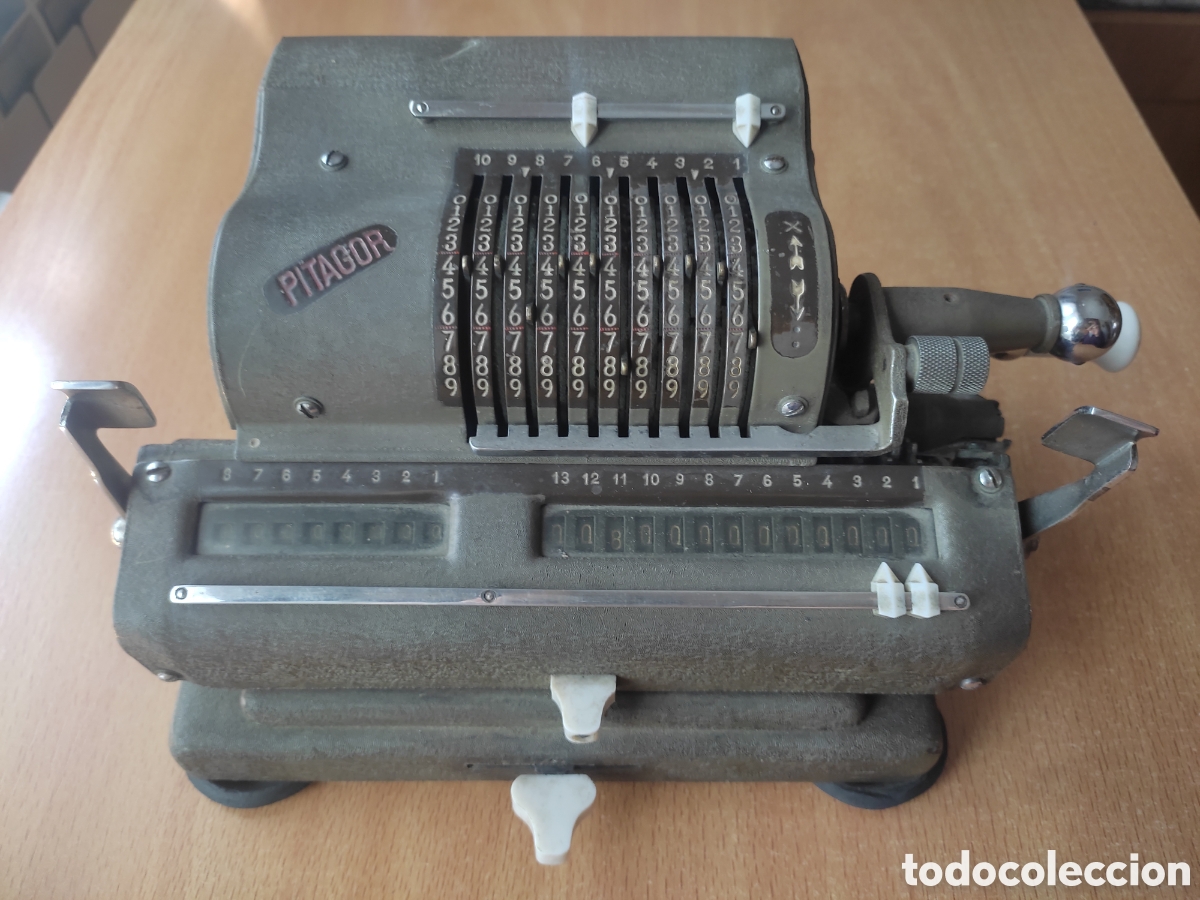 Antig&uuml;edades: Calculadora mec&aacute;nica Pitagor - Foto 1