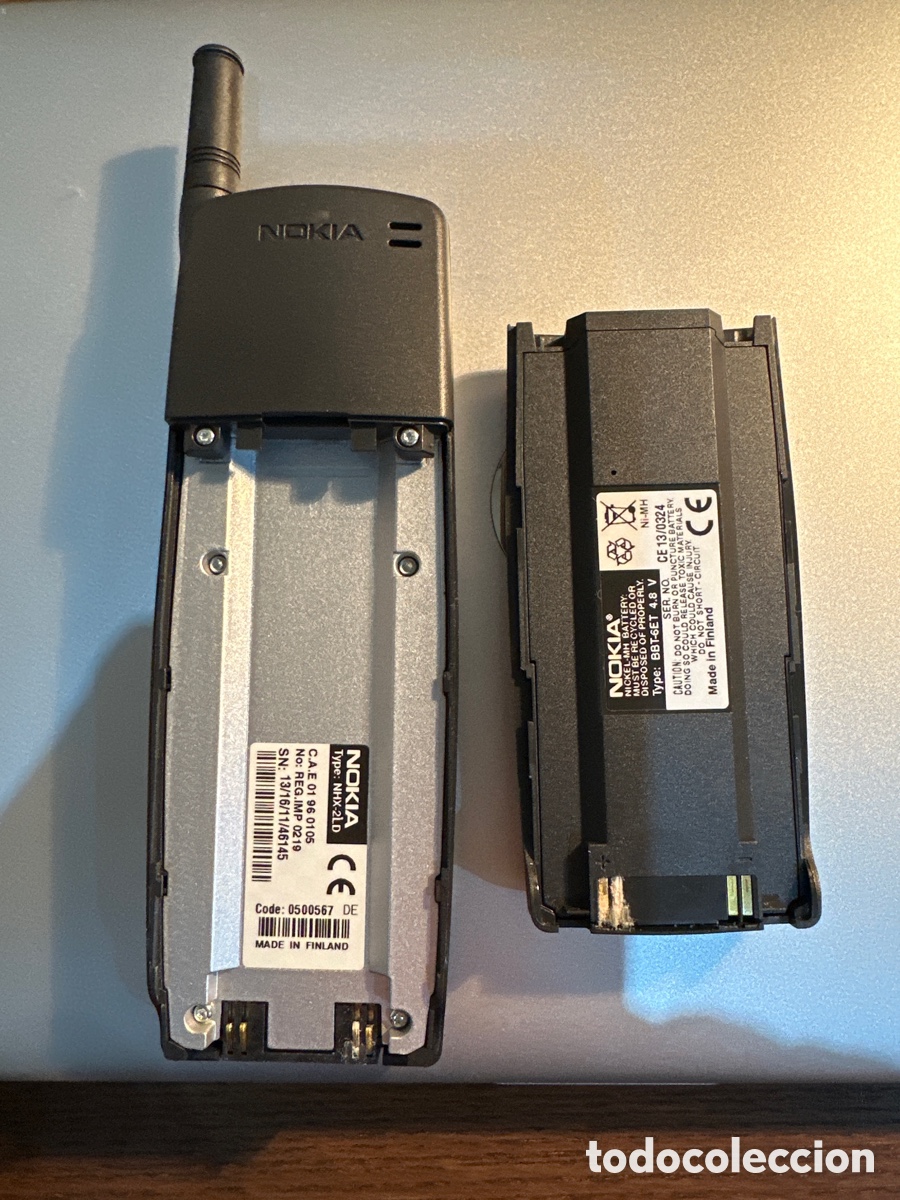 Tel&eacute;fonos: Tel&eacute;fono NOKIA a&ntilde;os 90 - Foto 2