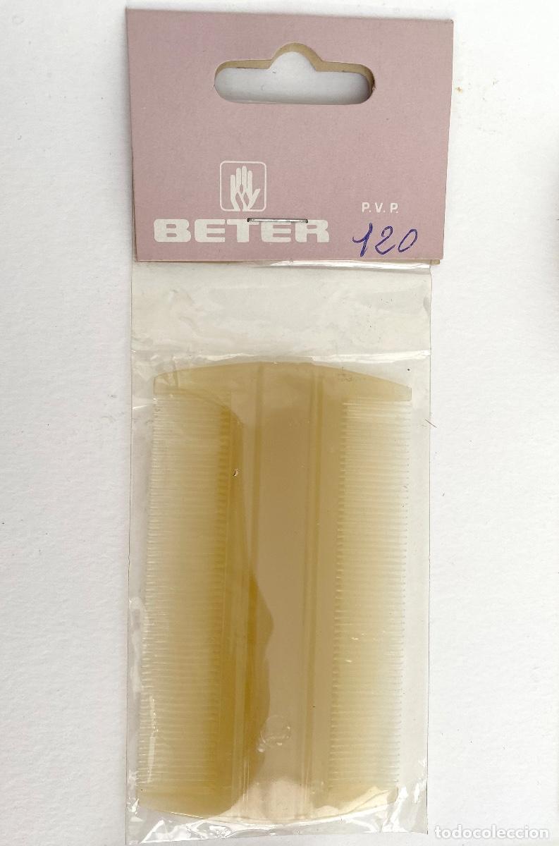 Antig&uuml;edades: Liendreras de Acetato &ndash; Beter &ndash; A&ntilde;os 80 &ndash; - Foto 4