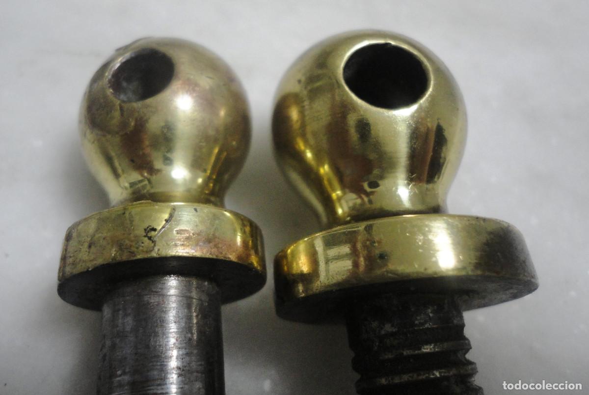 Antig&uuml;edades: PERNOS DE BRONCE Sujeccion lateral bitacora - Foto 1