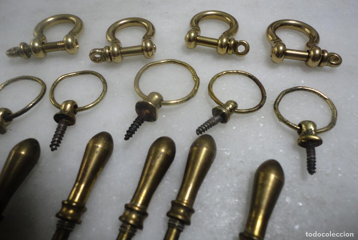 Antig&uuml;edades: ELEMENTOS DE BRONCE MACIZO USO DECORACION NAUTICA - Foto 3