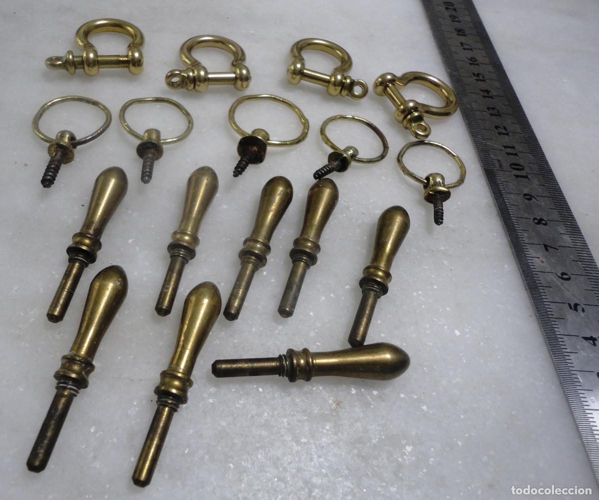 Antig&uuml;edades: ELEMENTOS DE BRONCE MACIZO USO DECORACION NAUTICA - Foto 2