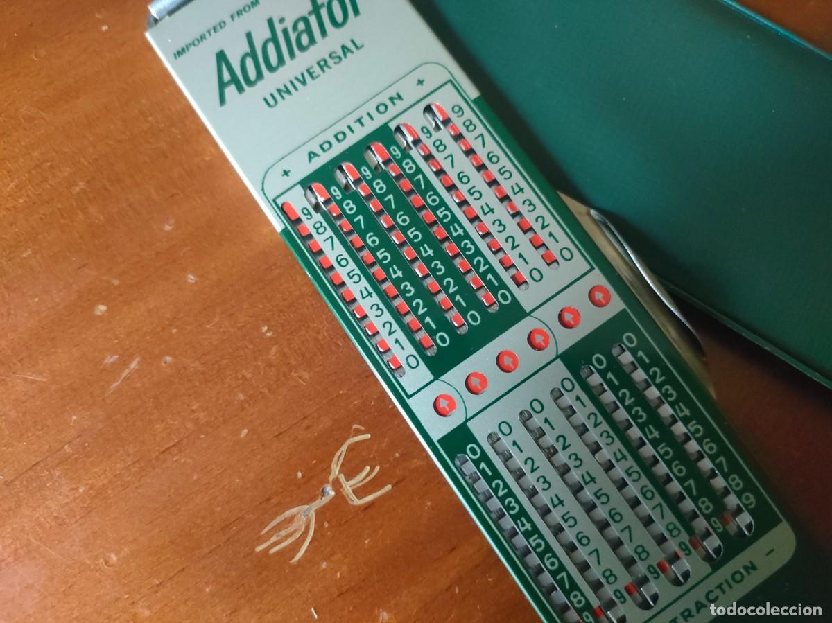 Antig&uuml;edades: CALCULADORA ADDIATOR UNIVERSAL STANDARD MODEL - Foto 6