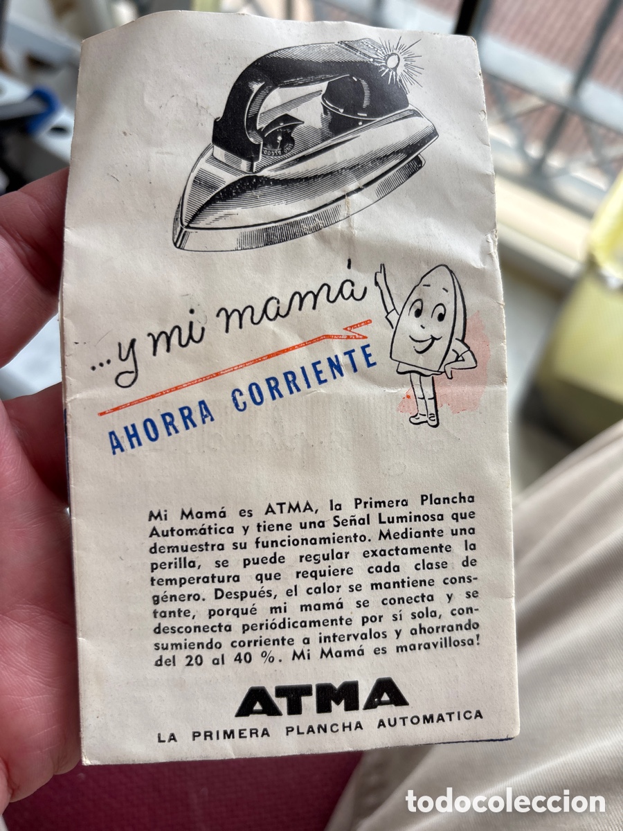 Antig&uuml;edades: Plancha de viaje o bolsillo - Foto 6
