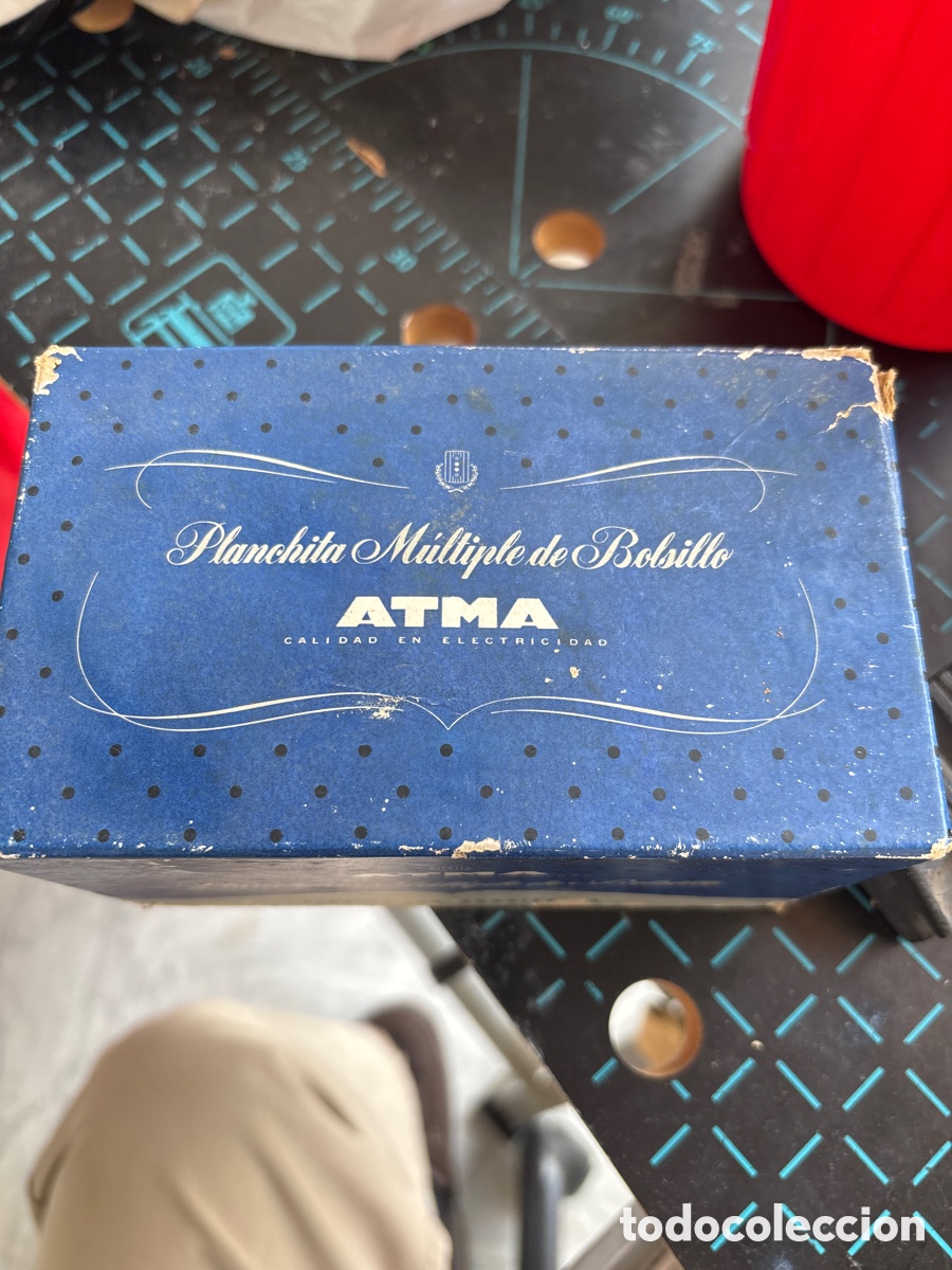 Antig&uuml;edades: Plancha de viaje o bolsillo - Foto 7