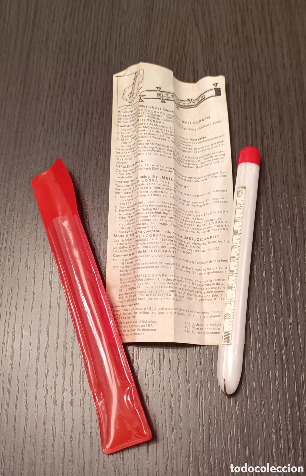 Antig&uuml;edades: Antiguo Medidor MEILOGRAPH Nacarado - Foto 1