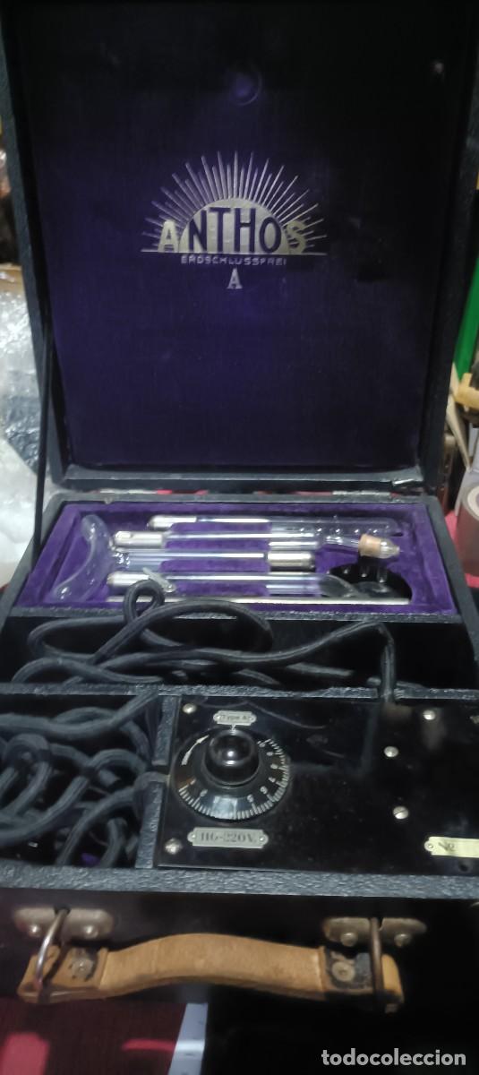 Antig&uuml;edades: Antiguo aparato de electroterapia anthos - Foto 1