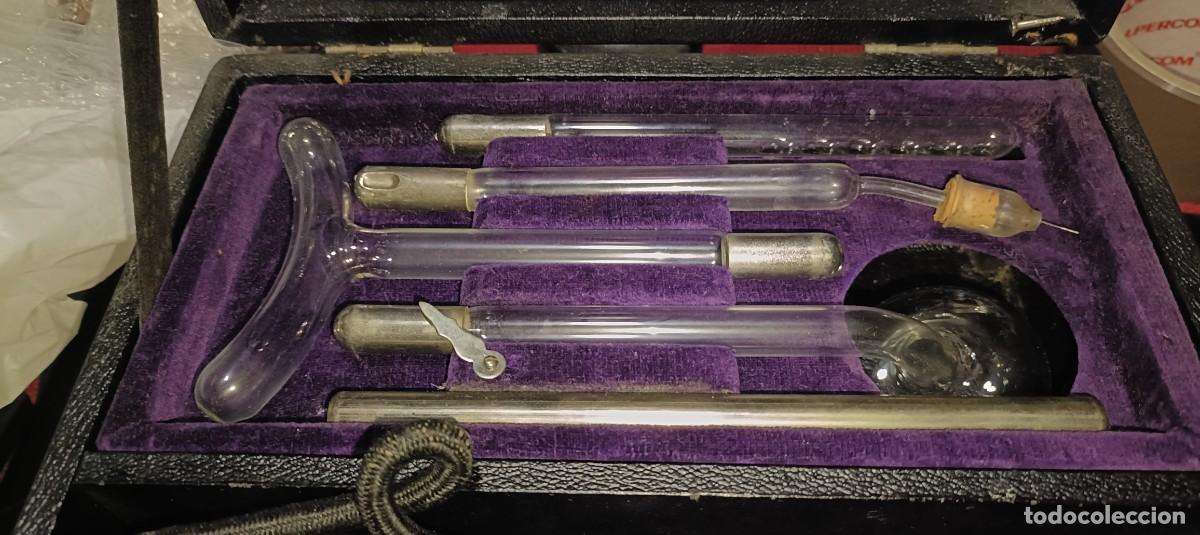 Antig&uuml;edades: Antiguo aparato de electroterapia anthos - Foto 2