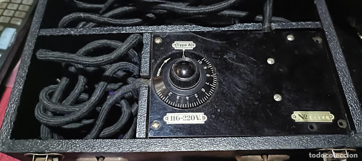 Antig&uuml;edades: Antiguo aparato de electroterapia anthos - Foto 3