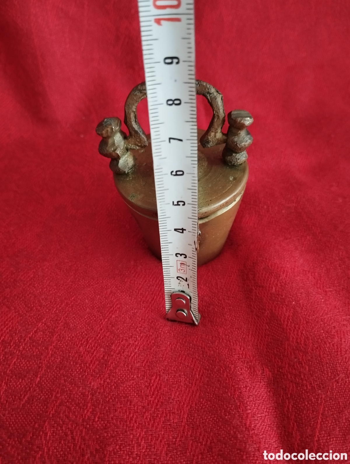 Antig&uuml;edades: Ponderal vasos Animados Bronce. - Foto 13