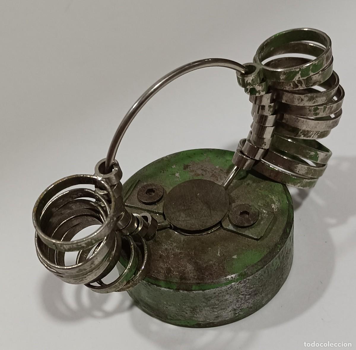 Antig&uuml;edades: Medidor de anillos antiguo - Foto 2