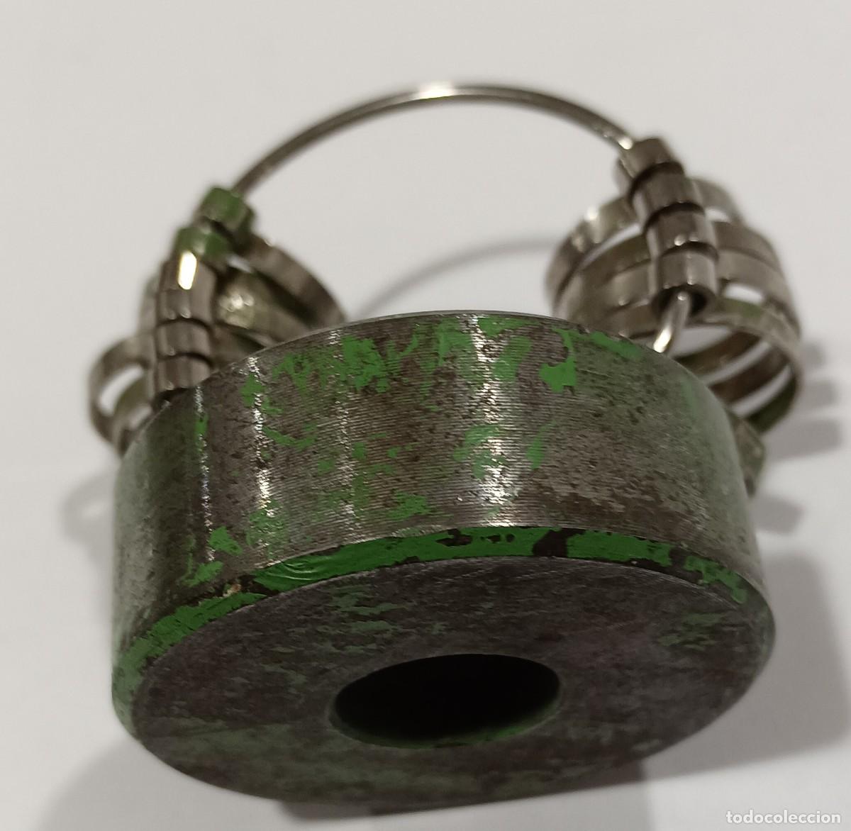 Antig&uuml;edades: Medidor de anillos antiguo - Foto 7