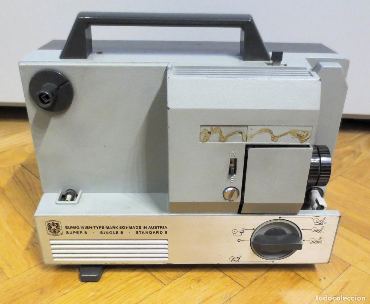 Antig&uuml;edades: PROYECTOR EUMIG MARK 501 PARA REPARAR O PIEZAS - Foto 2