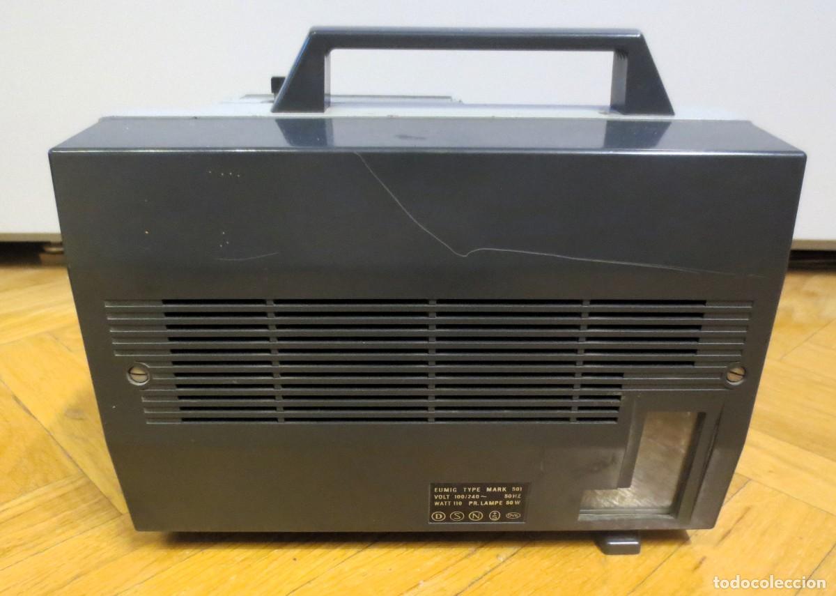 Antig&uuml;edades: PROYECTOR EUMIG MARK 501 PARA REPARAR O PIEZAS - Foto 6