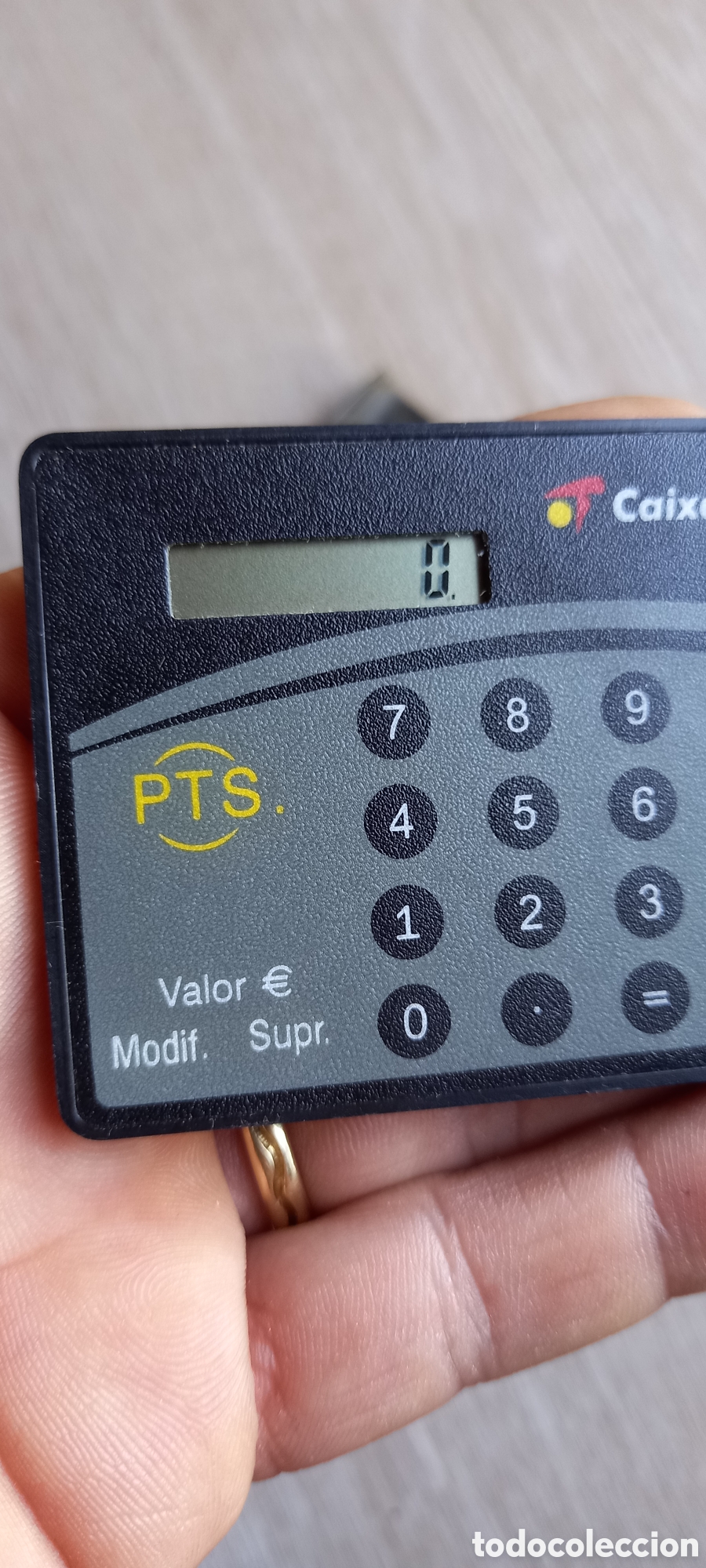 Antig&uuml;edades: CALCULADORA O CONVERTIDOR LA CAIXA DE TARRAGONA - Foto 4