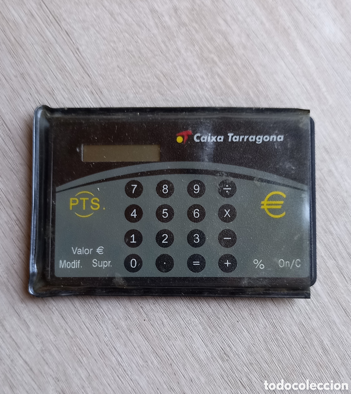 Antig&uuml;edades: CALCULADORA O CONVERTIDOR LA CAIXA DE TARRAGONA - Foto 1