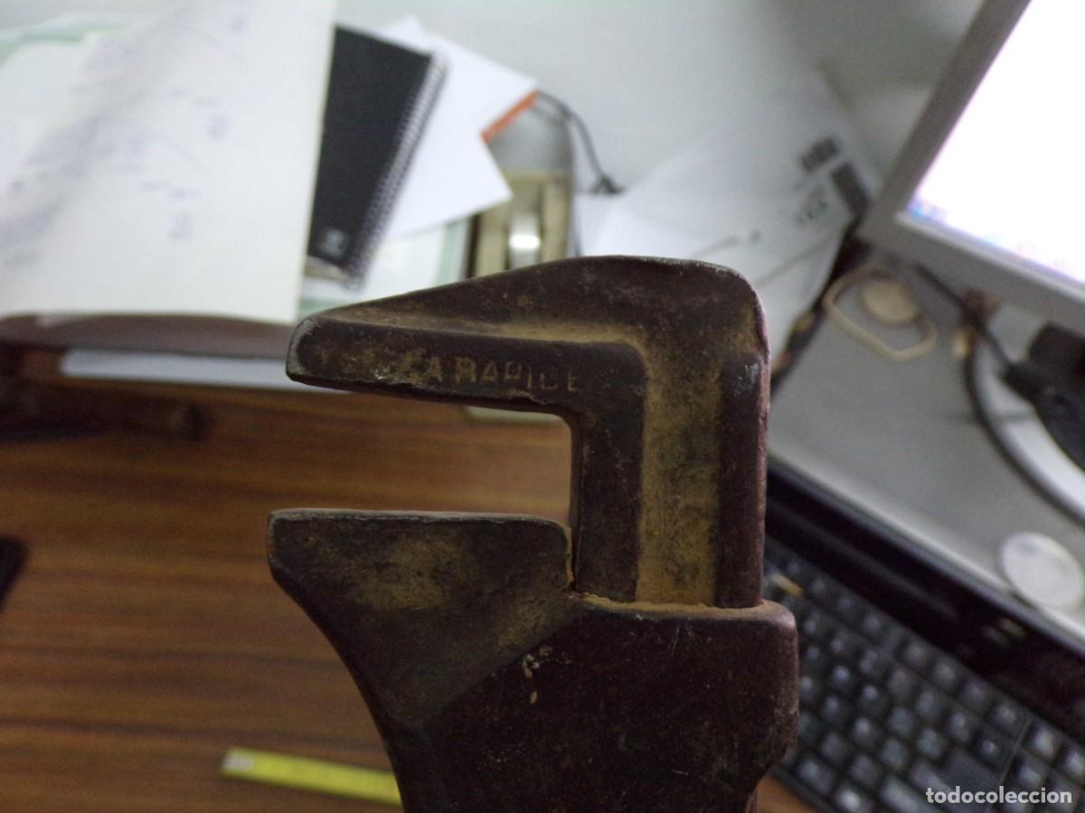 Antig&uuml;edades: ESTAMOS LIQUIDANDO. Antigua llave inglesa rapibe - Foto 4