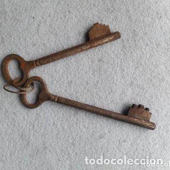 Antig&uuml;edades: Lote de 2 Llaves Antiguas. - Foto 2