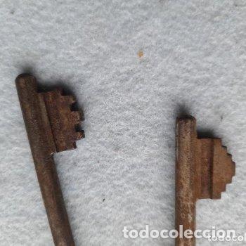 Antig&uuml;edades: Lote de 2 Llaves Antiguas. - Foto 3