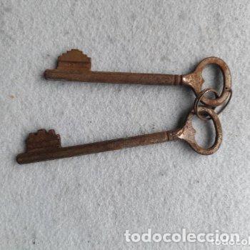 Antig&uuml;edades: Lote de 2 Llaves Antiguas. - Foto 1
