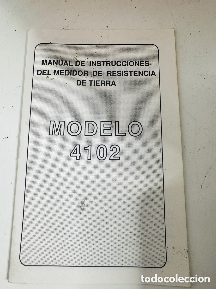Antig&uuml;edades: Kyoritsu 4102 Earth Tester - Foto 5