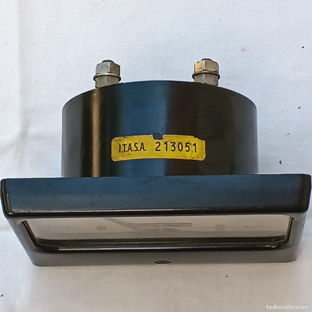 Antig&uuml;edades: AMPERIMETRO ANTIGUO MARCA ITASA - Foto 2